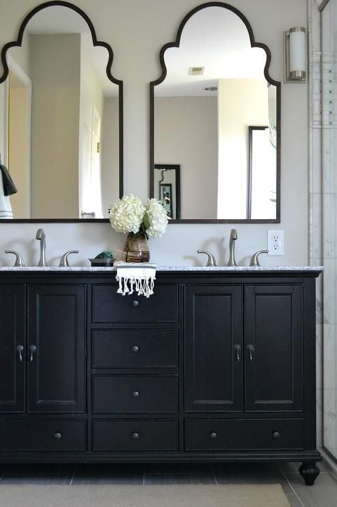 mirrors master bath moroccan statement trend nimble moorish scout inspired source shaped