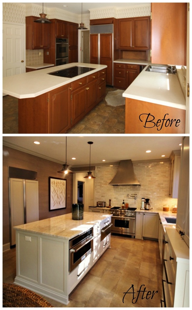 Before After Kitchen Renovation